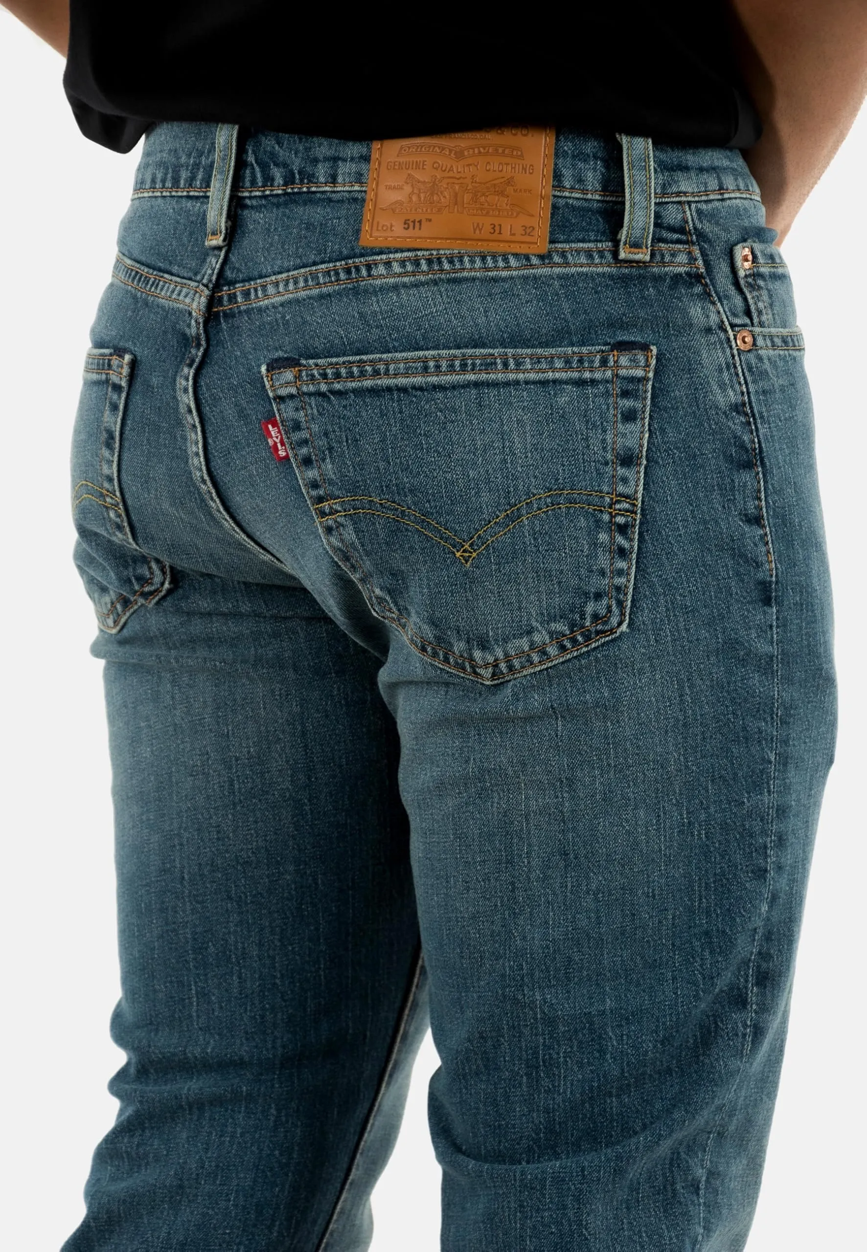 Levi's 511 Slim Jeans Uomo Whoop 32W / 32L - immagine 3