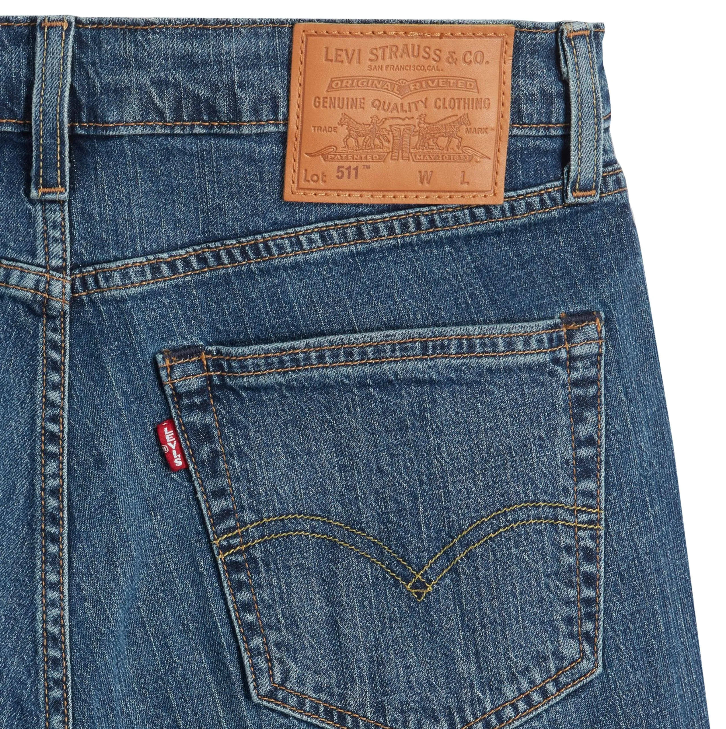 Levi's 511 Slim Jeans Uomo Whoop 32W / 32L - immagine 8