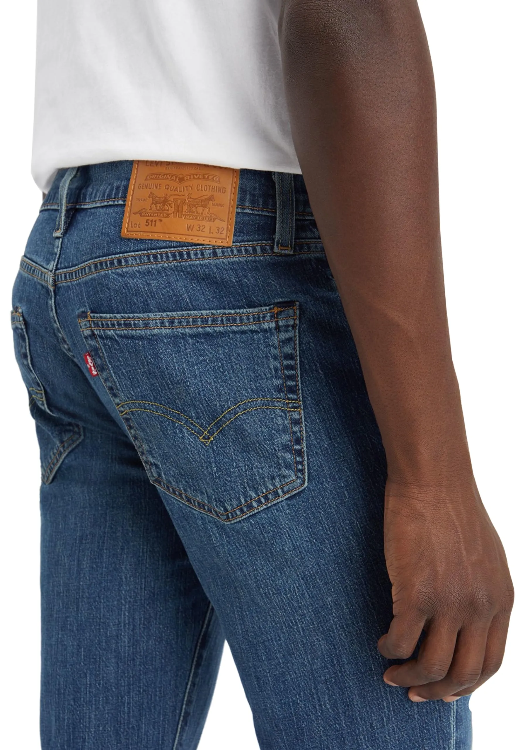 Levi's 511 Slim Jeans Uomo Whoop 32W / 32L - immagine 9