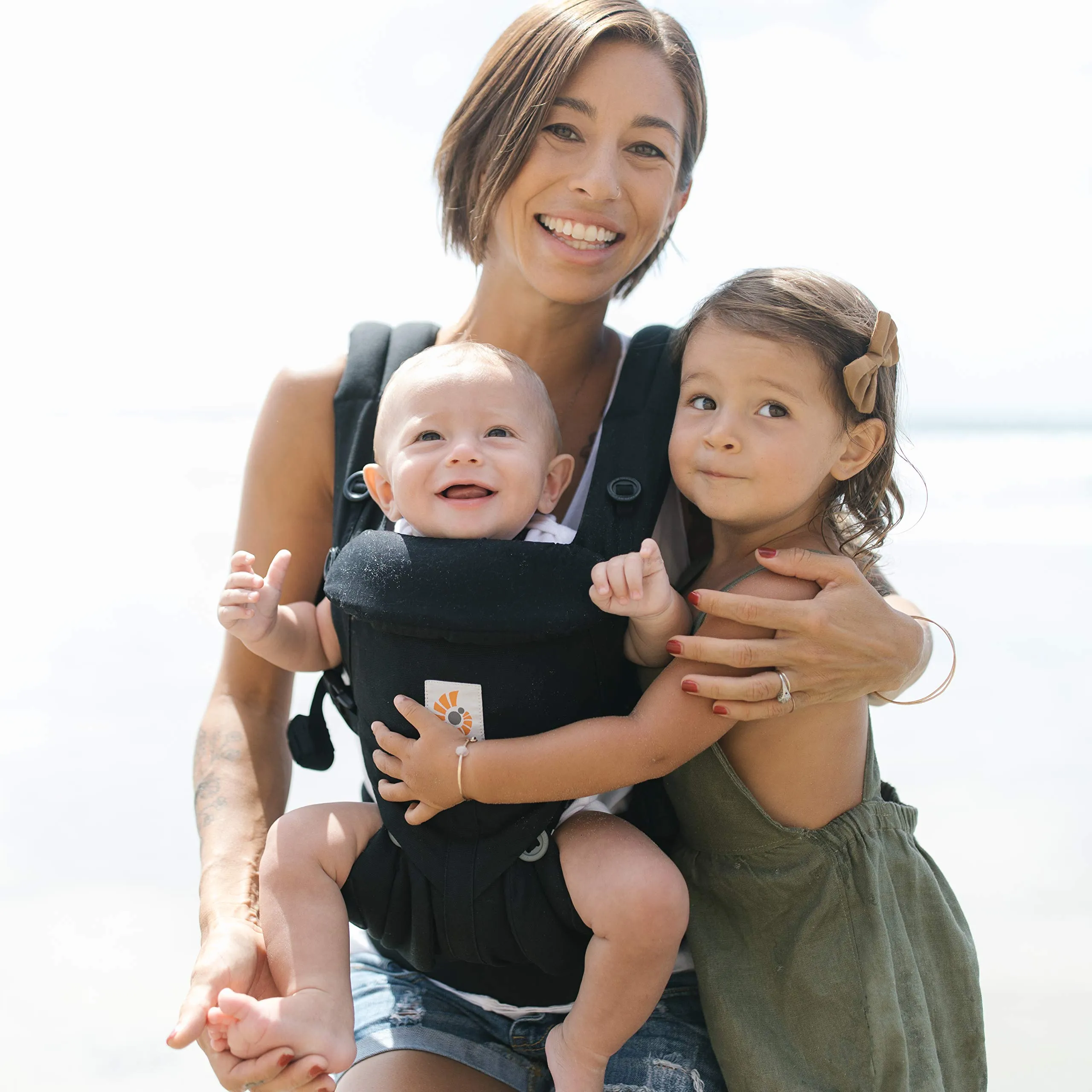 Ergobaby Omni 360 Marsupio Neonati Ergonomico, 4-Posizioni Porta-Bebe, 0 Mesi a 20kg, Pure Black - immagine 2