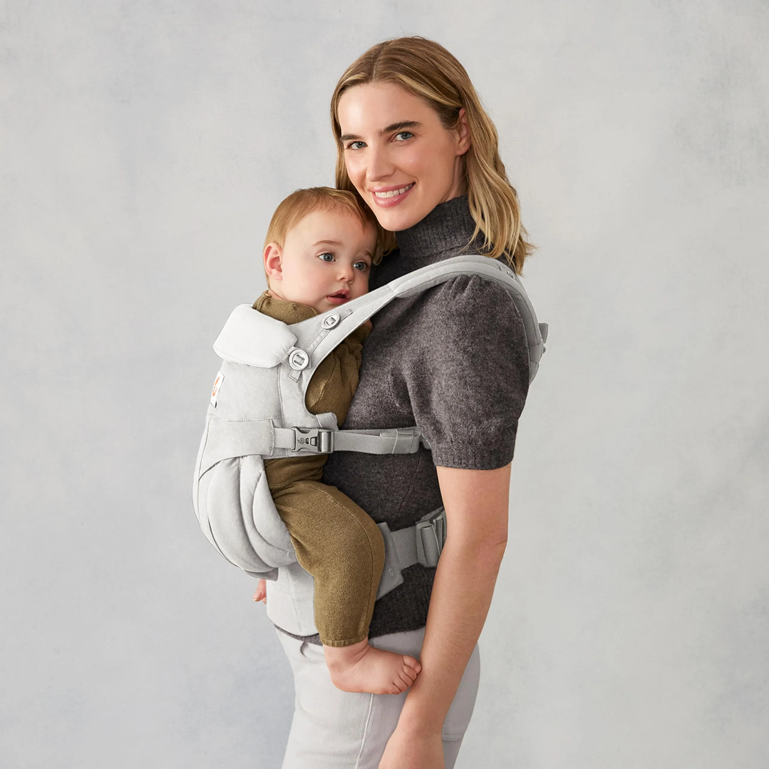 Ergobaby Omni 360 Marsupio Neonati Ergonomico, 4 Posizioni, Pearl Grey - immagine 11
