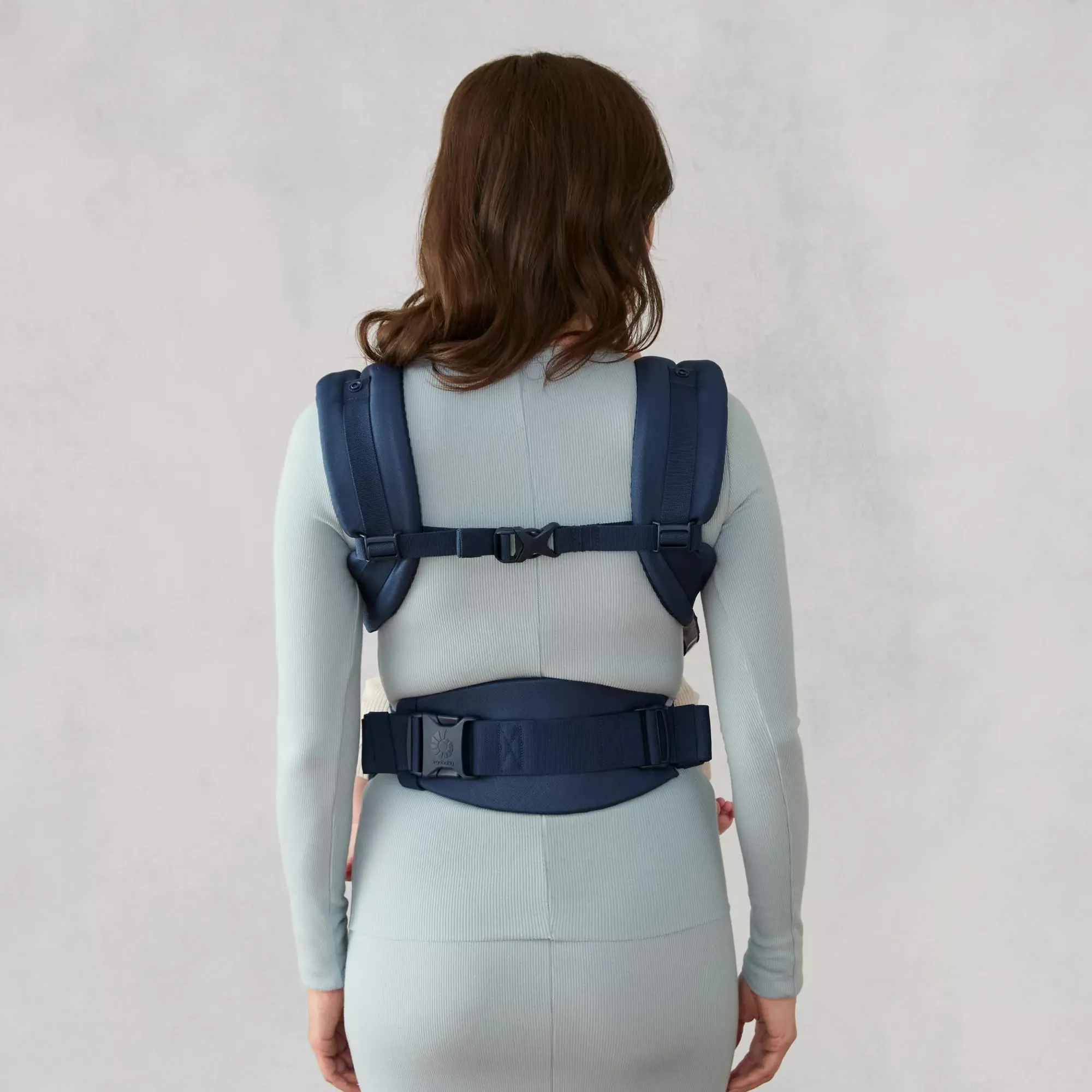 Ergobaby Omni 360 Cool Air Mesh Zaino Porta Bebe 4-in-1, Midnight Blue - immagine 8