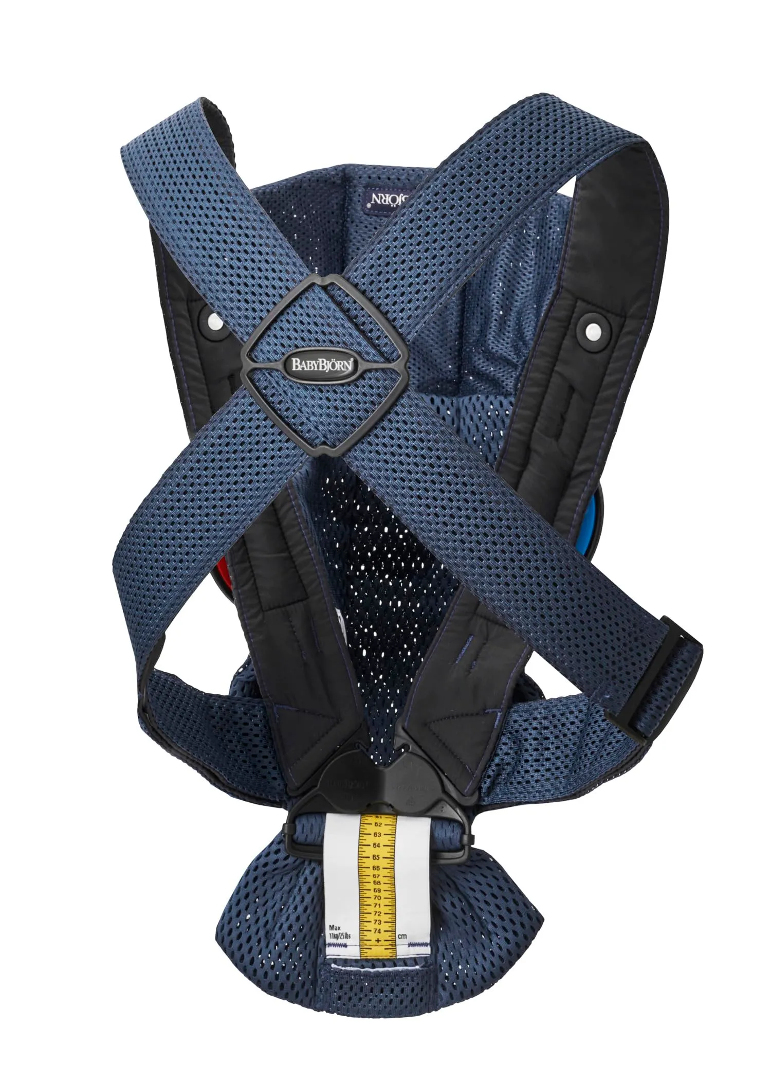BabyBjörn Marsupio Mini, 3D Mesh, Blu Navy - immagine 4