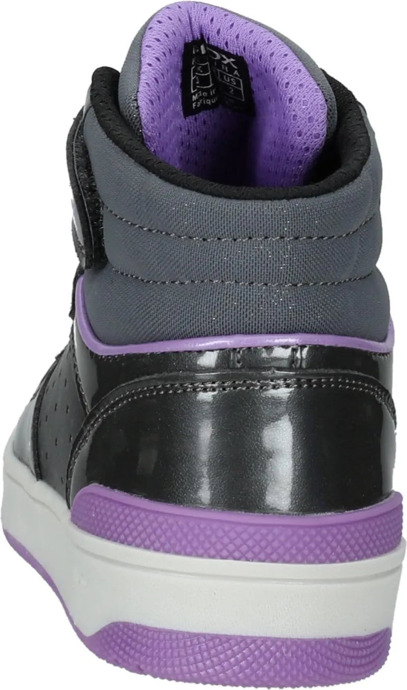 Geox Ragazza J Washiba Girl A Sneaker, Dk Silver, 27 EU - immagine 5