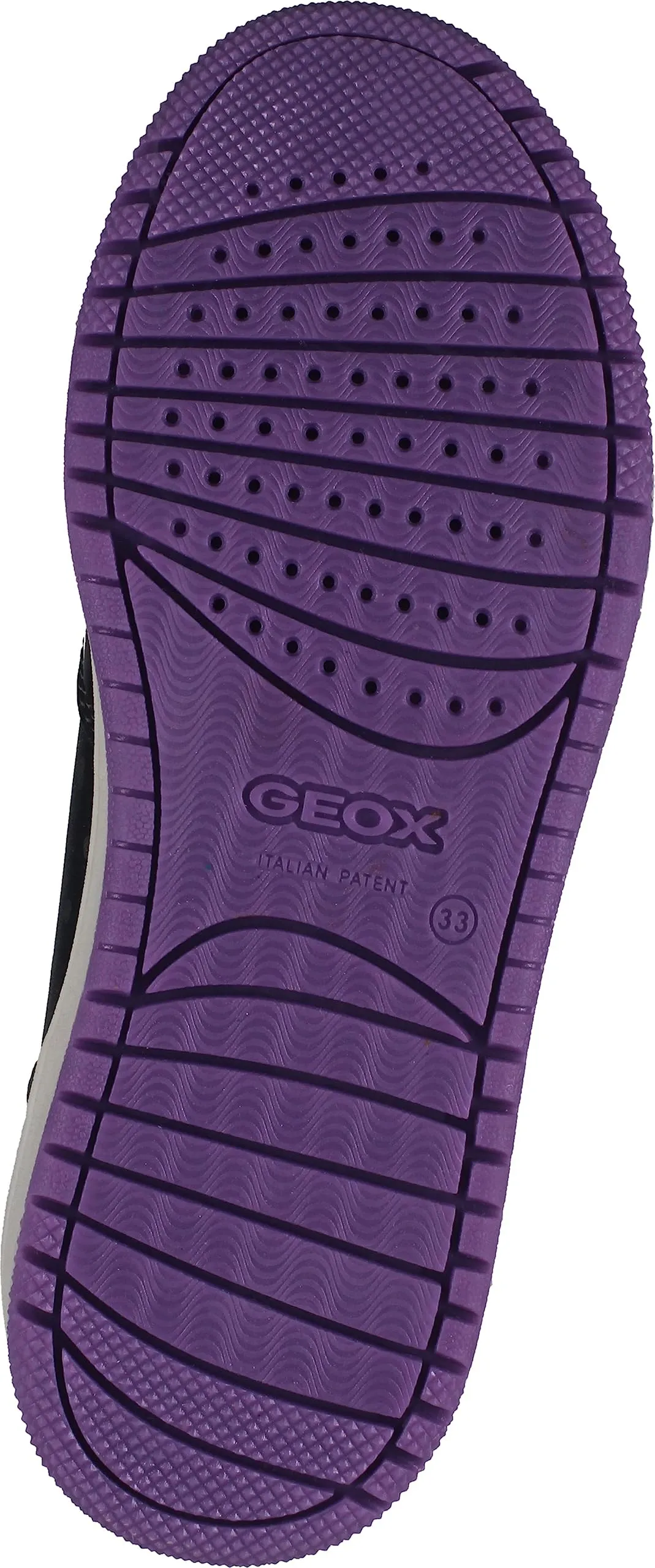 Geox Ragazza J Washiba Girl A Sneaker, Dk Silver, 27 EU - immagine 7