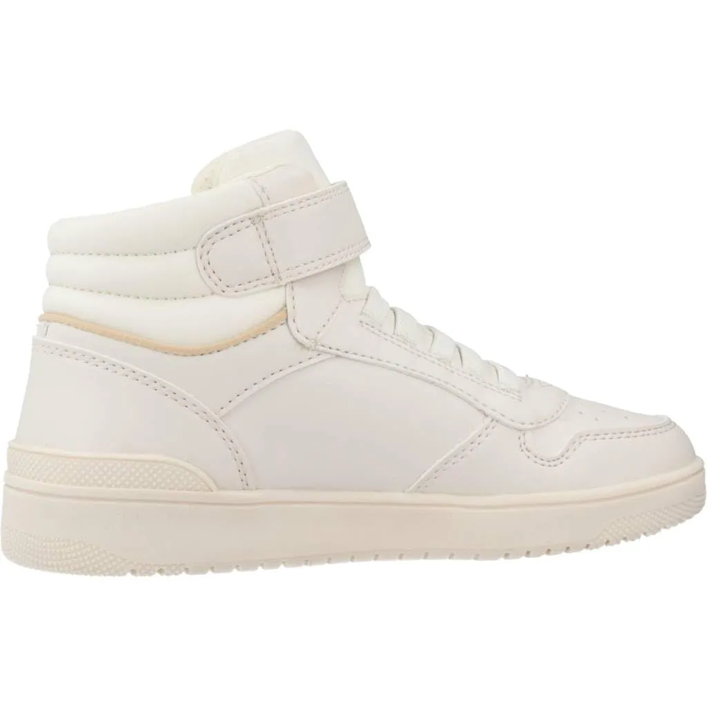 Geox Ragazza J Washiba Girl A Sneaker, Avorio, 34 EU - immagine 4