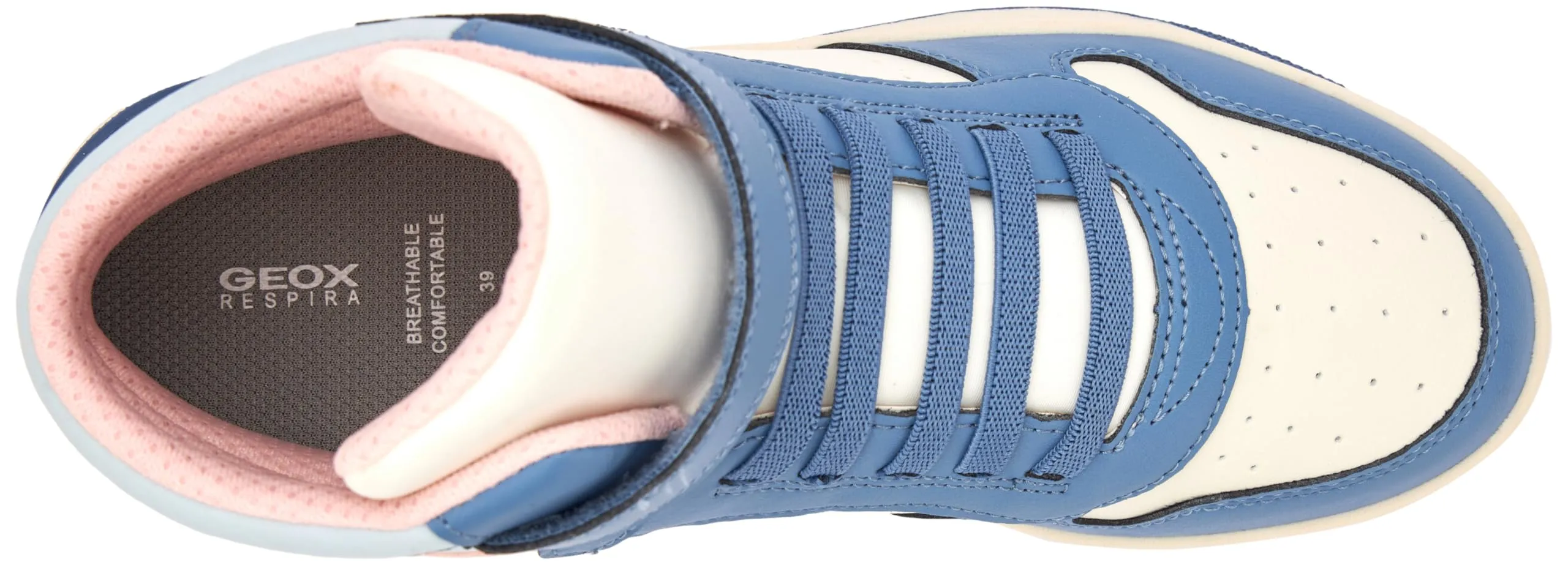 Geox Ragazza J Washiba Girl A Sneaker, Avio Lt Yellow, 28 EU - immagine 3