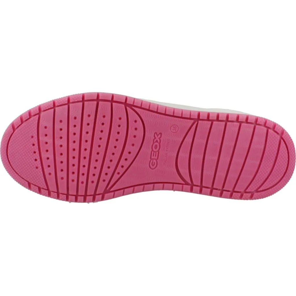 Geox Ragazza J Washiba Girl A Sneaker, Black Fuchsia, 27 EU - immagine 6