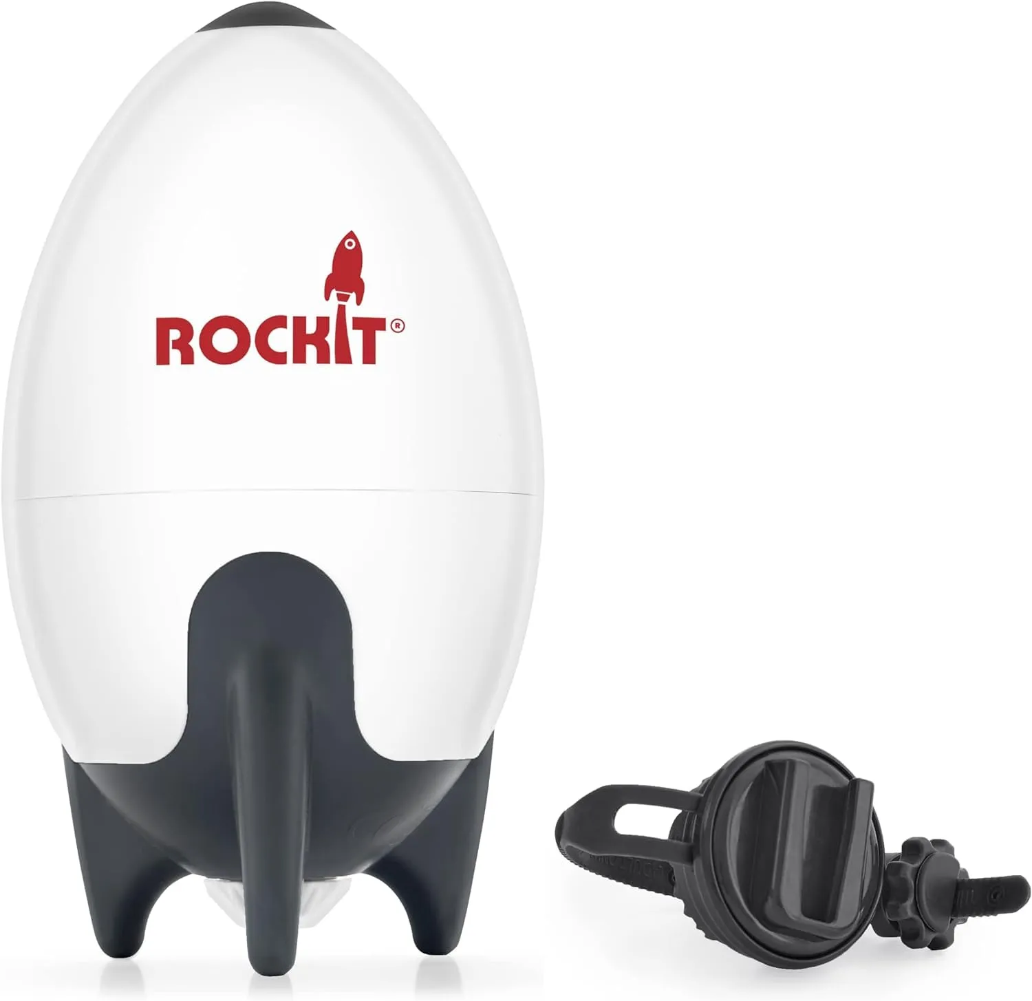Rockit Dondolo Passeggino Automatico Ricaricabile, Velocità Regolabile, Timer 60 Min, Universale - immagine 4