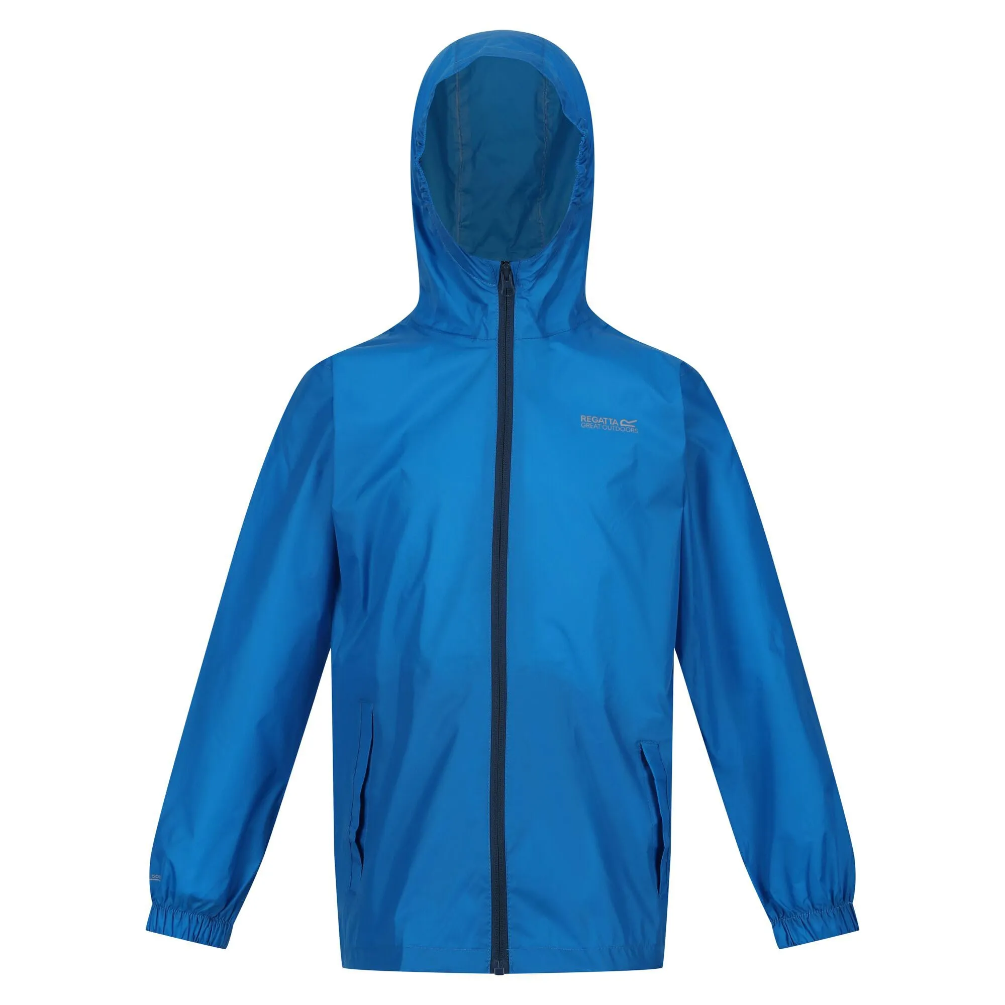 Regatta Giacca Impermeabile per Bambini Unisex, Blu Indaco, 2-3 Anni - immagine 1