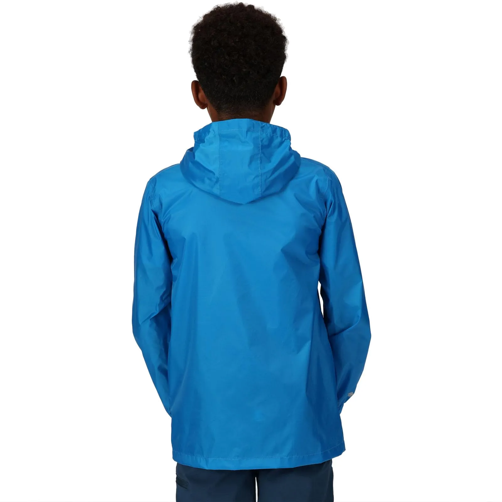 Regatta Giacca Impermeabile per Bambini Unisex, Blu Indaco, 2-3 Anni - immagine 2