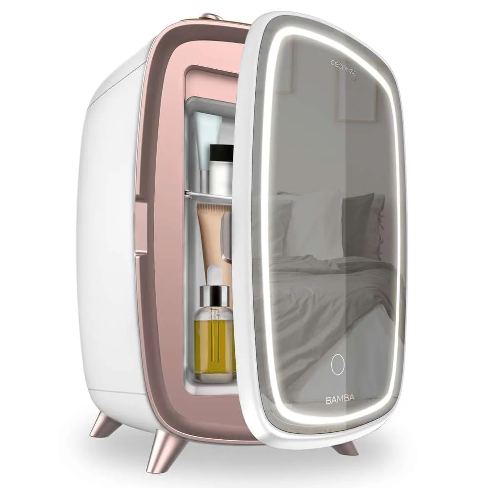 Cecotec CoolingBeauty 6000 Mirror Mini Frigorifero per Cosmetici 6L con Specchio e Luce LED - immagine 1