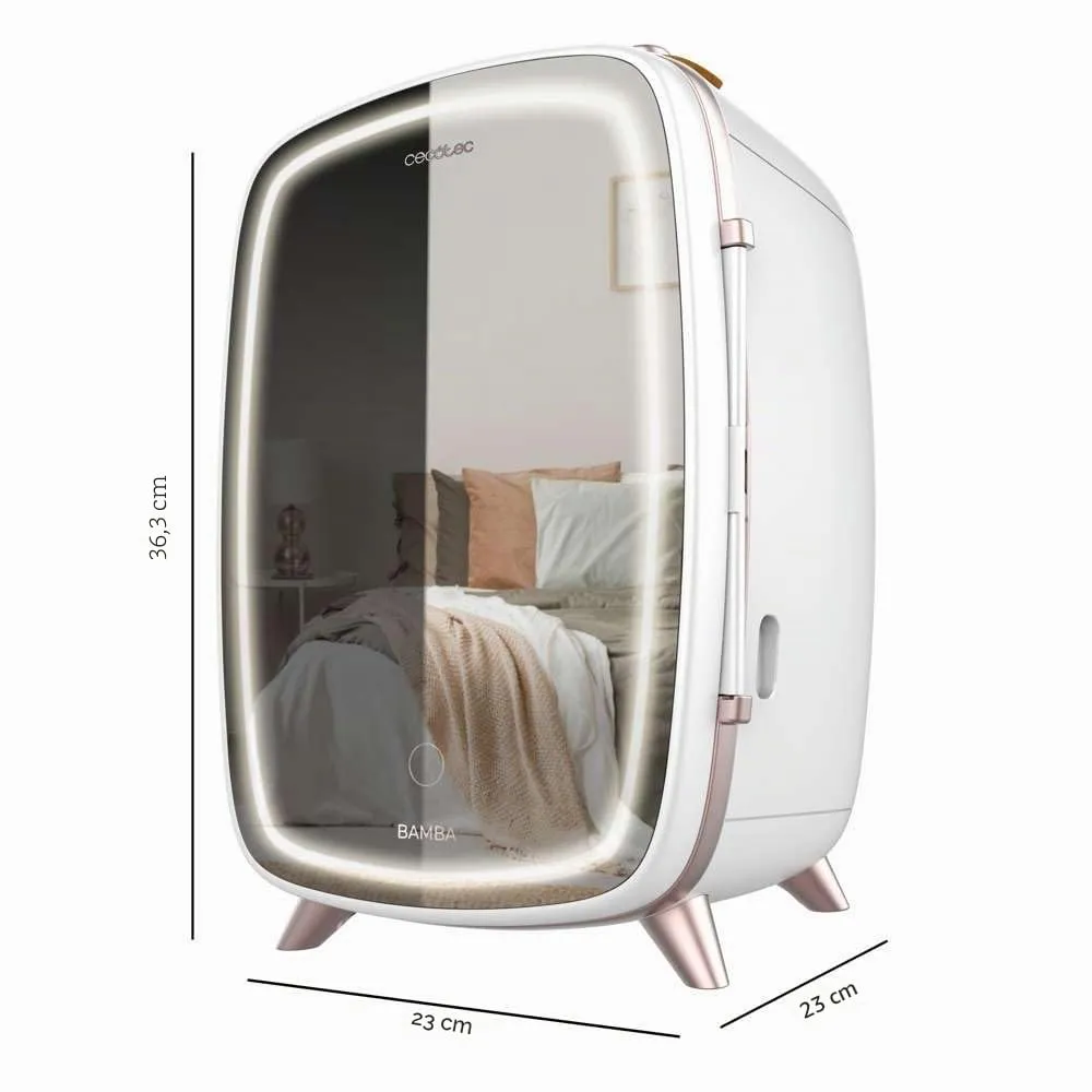 Cecotec CoolingBeauty 6000 Mirror Mini Frigorifero per Cosmetici 6L con Specchio e Luce LED - immagine 3