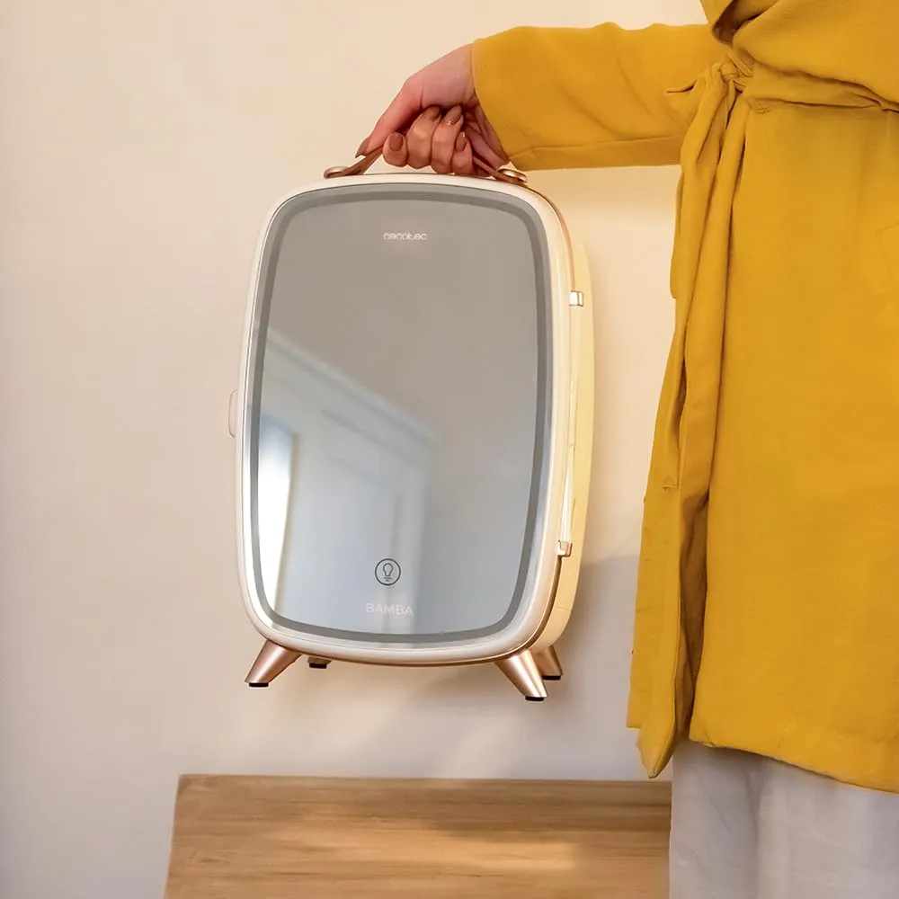 Cecotec CoolingBeauty 6000 Mirror Mini Frigorifero per Cosmetici 6L con Specchio e Luce LED - immagine 9
