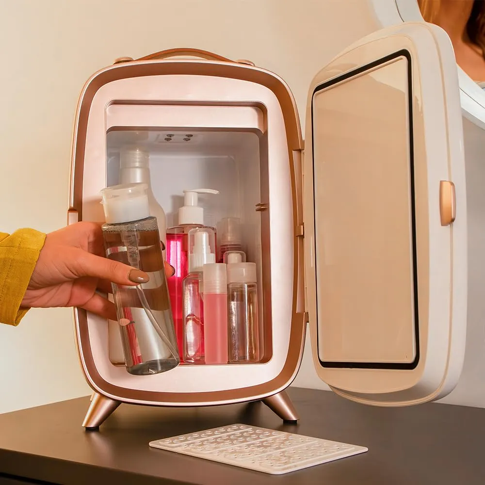 Cecotec CoolingBeauty 6000 Mirror Mini Frigorifero per Cosmetici 6L con Specchio e Luce LED - immagine 11