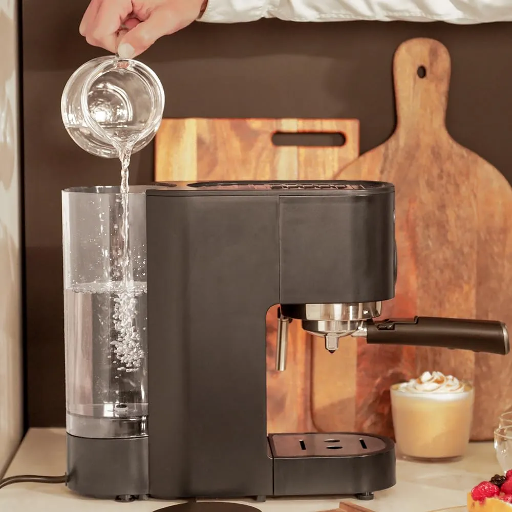 Cecotec Cafelizzia Fast Pro Macchina da Caffè Espresso 1350W, Thermoblock, ForceAroma 20 bar, Vaporizzatore Orientabile, Braccio Doppio, Piastra Riscaldatrice per Tazze - immagine 8