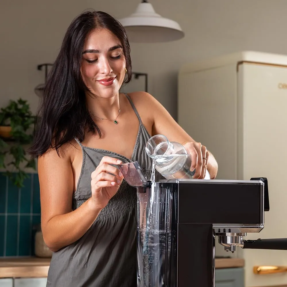 Cecotec Cafelizzia Coldbrew Espresso and Cappuccino Machine, 20 Bar Pressure, Adjustable Steam Wand - immagine 8