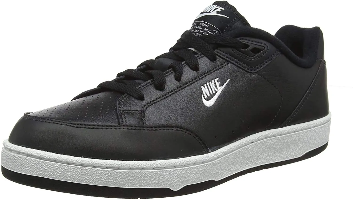 Nike Grandstand II Scarpe da Ginnastica Basse Uomo Black/White/Neutral Grey 001 - immagine 1