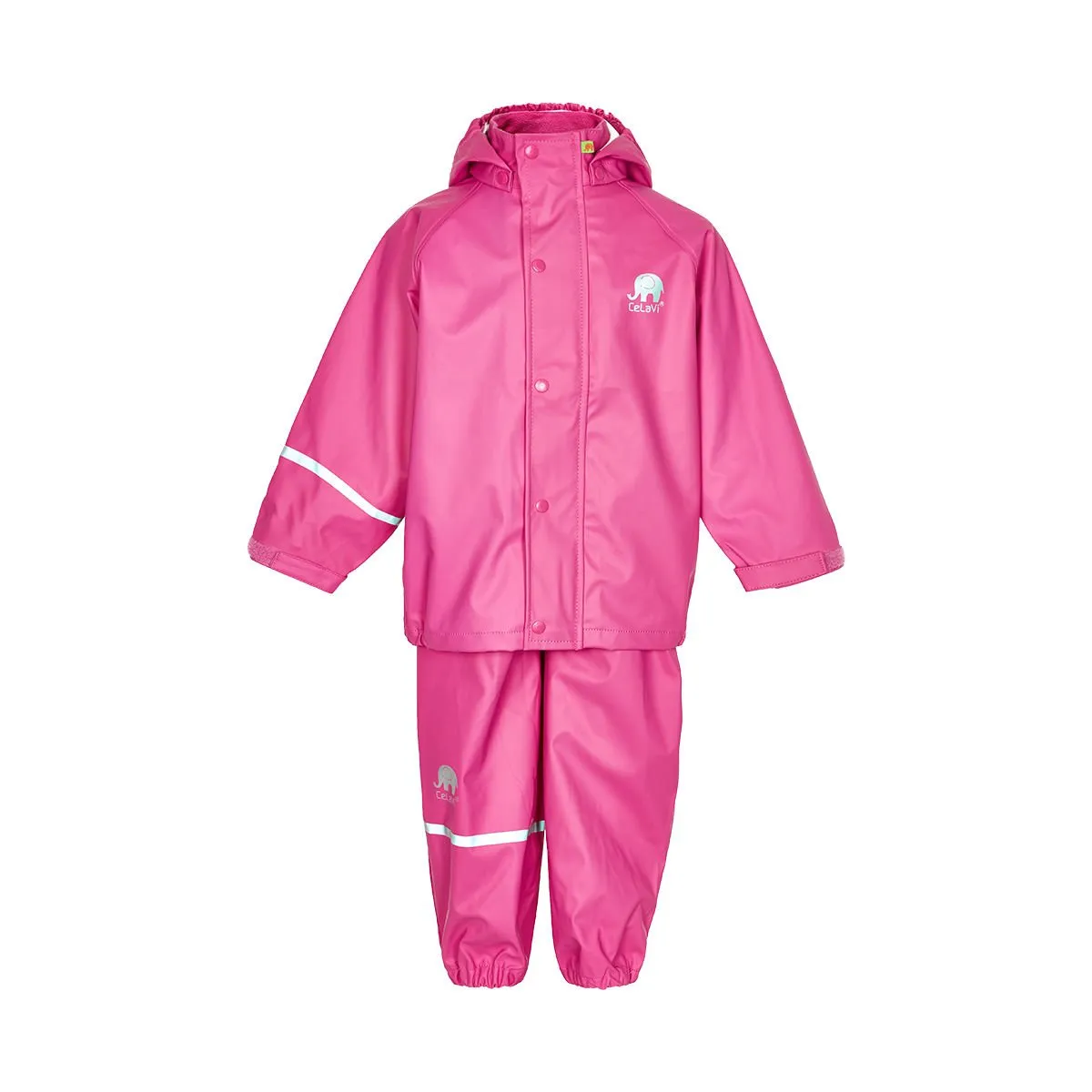 Celavi Basic Rainwear Suit, Rosa (Real Pink), 70 cm - immagine 4
