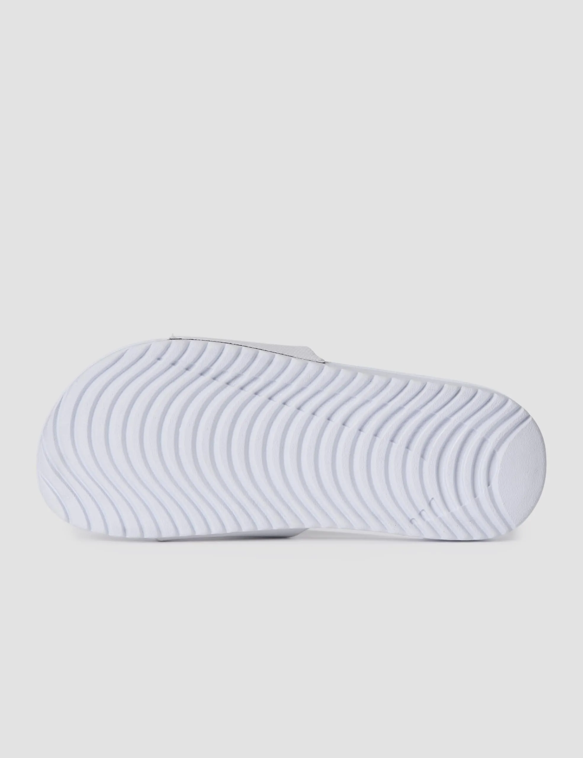 Nike Kawa Slide (GS/PS) Kids Beach and Pool Shoes, White/Black 100, 35 EU - immagine 3