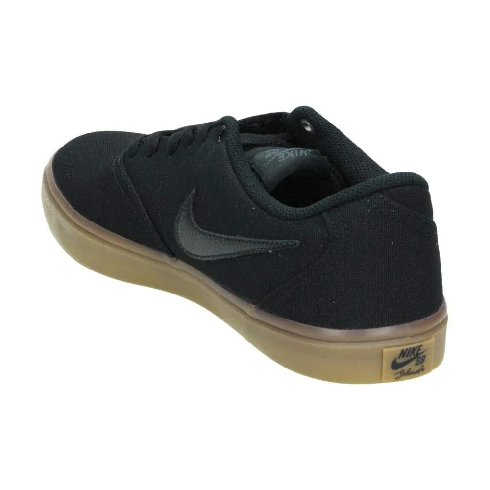 Nike SB Check Solar Cnvs Velvet Brown/Black/Gum Yellow 201 - immagine 4
