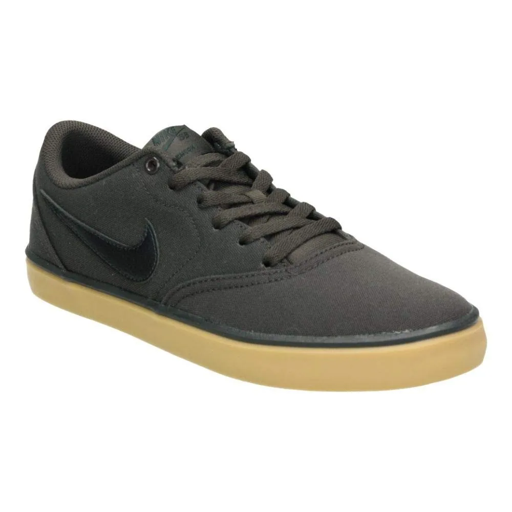 Nike SB Check Solar Cnvs Velvet Brown/Black/Gum Yellow 201 - immagine 6