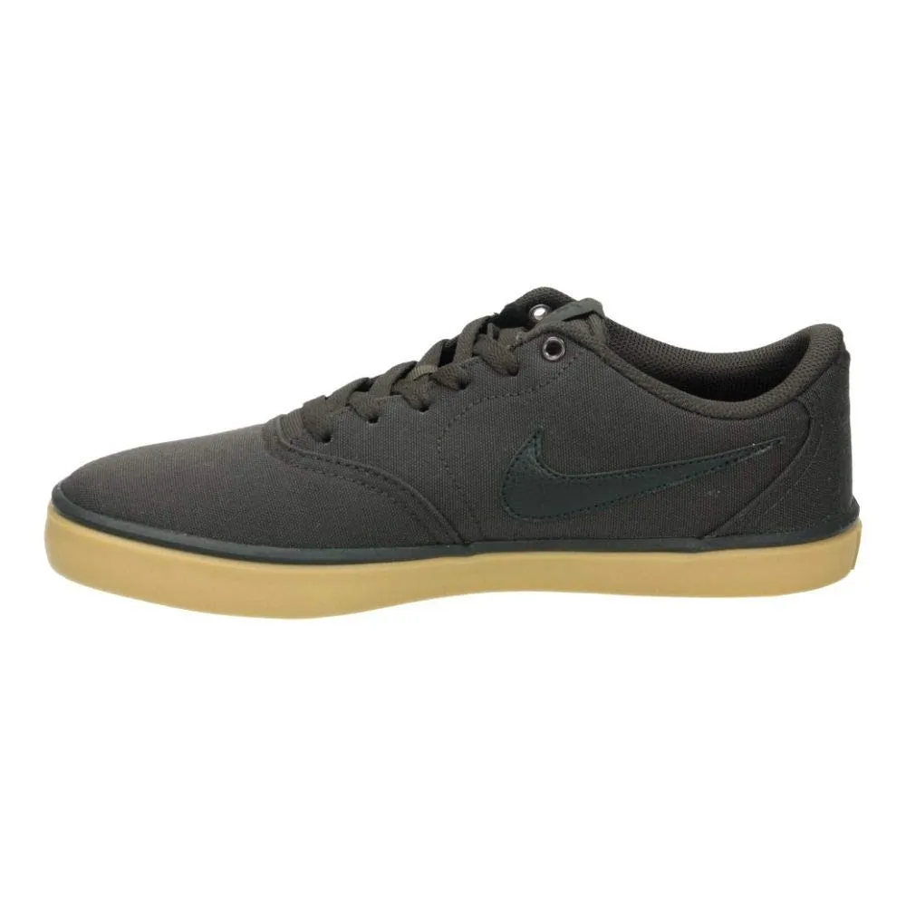 Nike SB Check Solar Cnvs Velvet Brown/Black/Gum Yellow 201 - immagine 8
