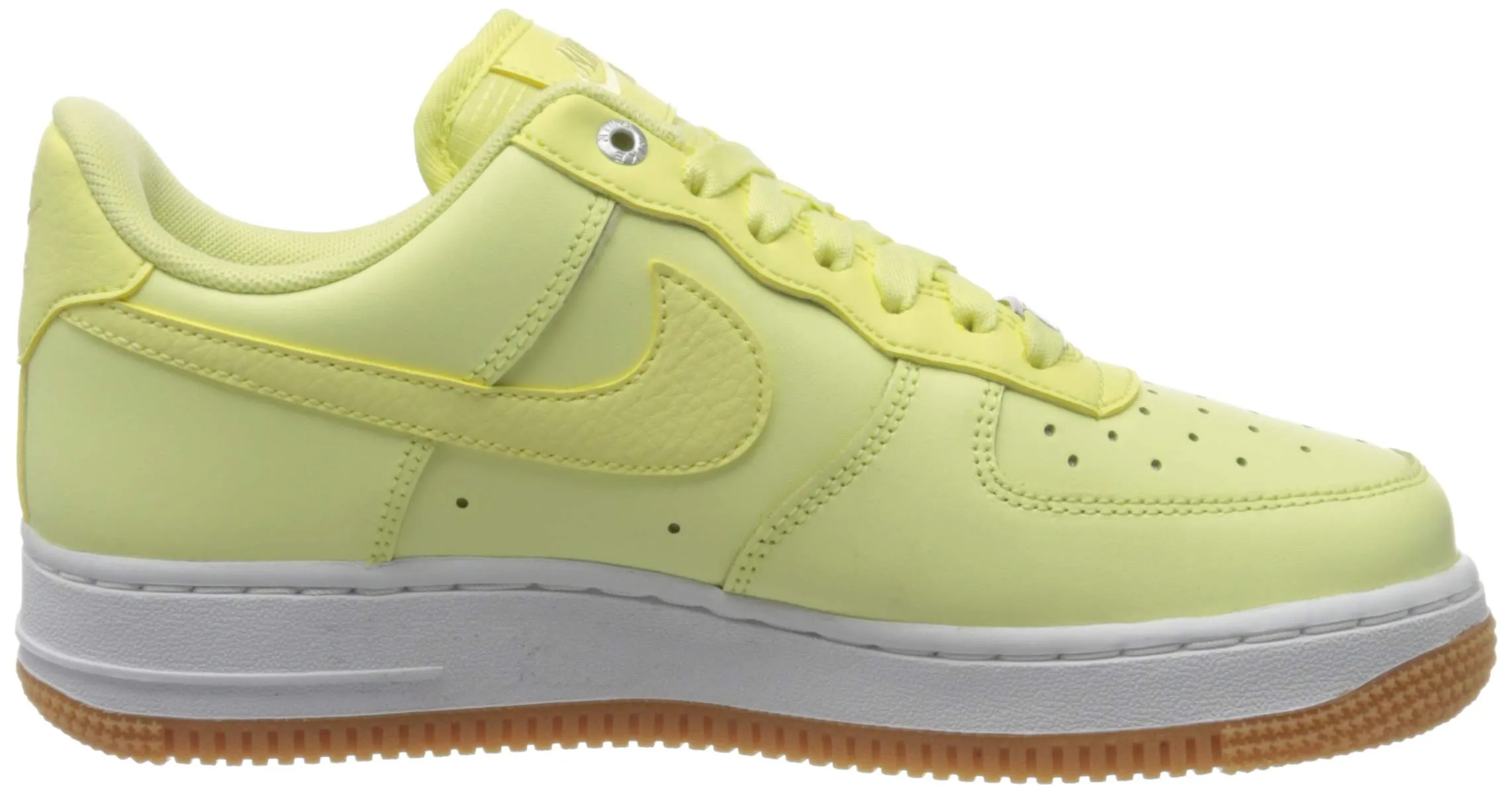 Nike Wmns Air Force 1 '07 Prm - Luminous Green Gum Med Brown White 302, 42 EU - immagine 6