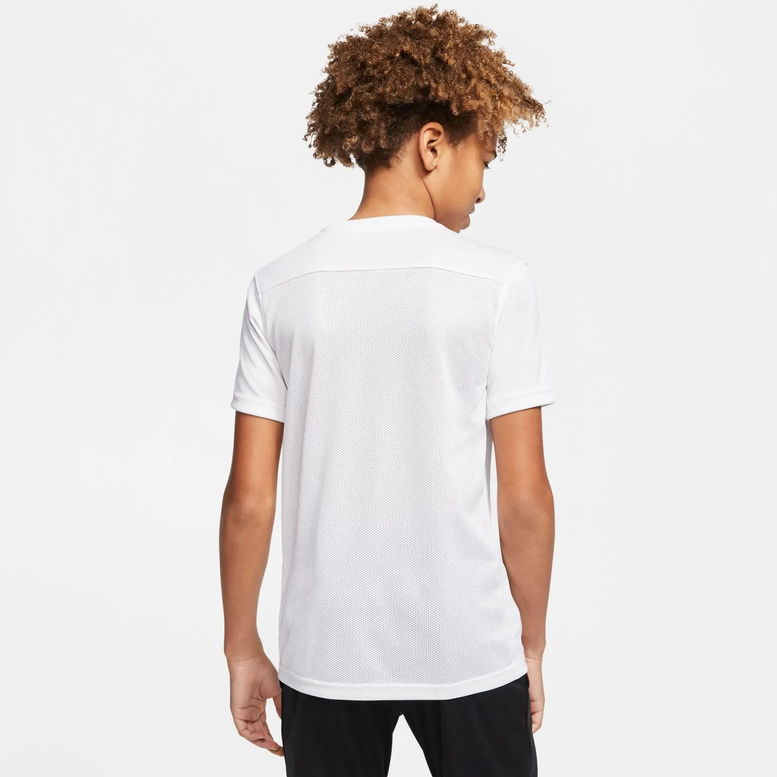 Nike Dry Park VII JSY SS T-Shirt Kids White/Black L - immagine 5