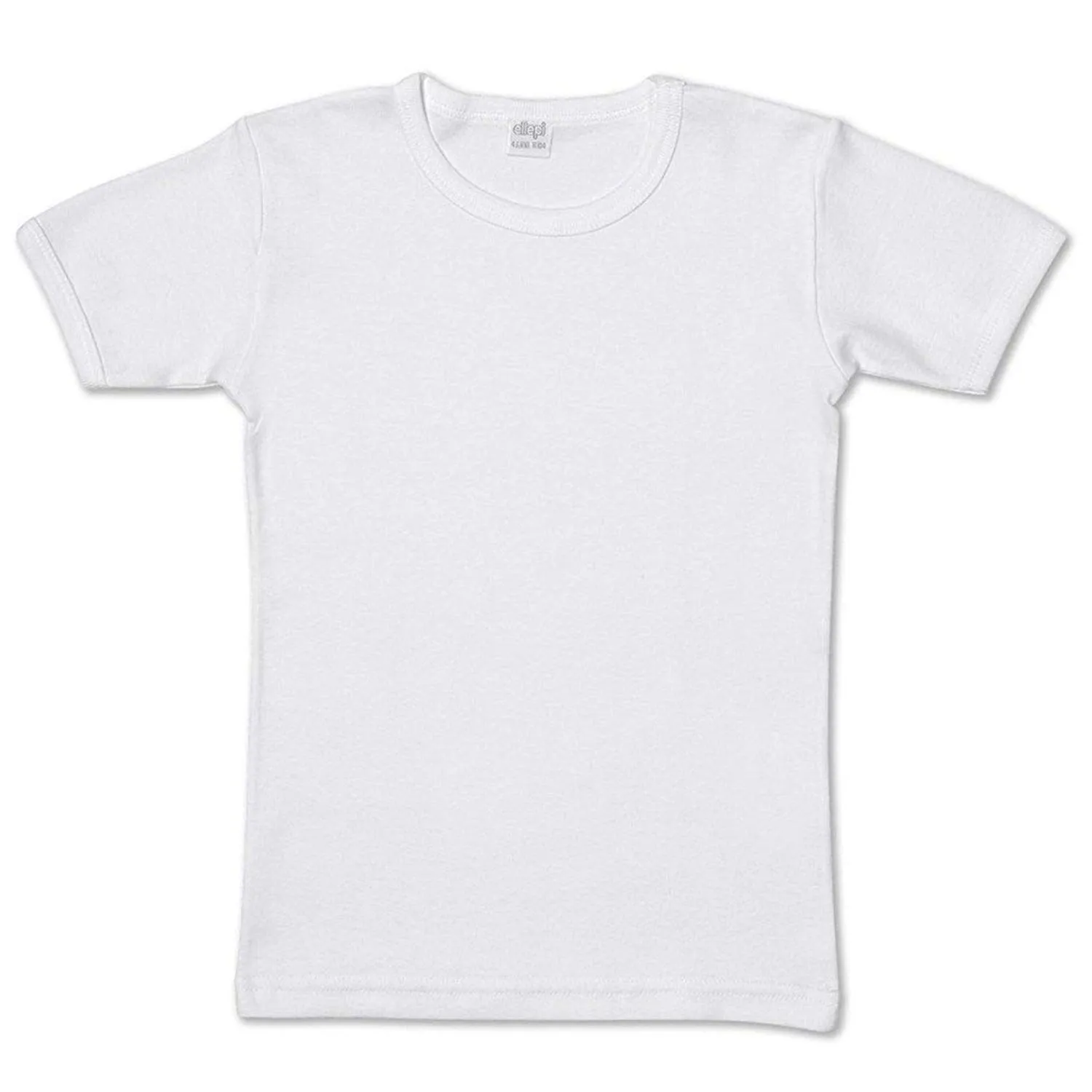 Ellepi Magliette Intime Bimbo in Puro Cotone, Bianco, Taglia 16 (6 pezzi) - immagine 1