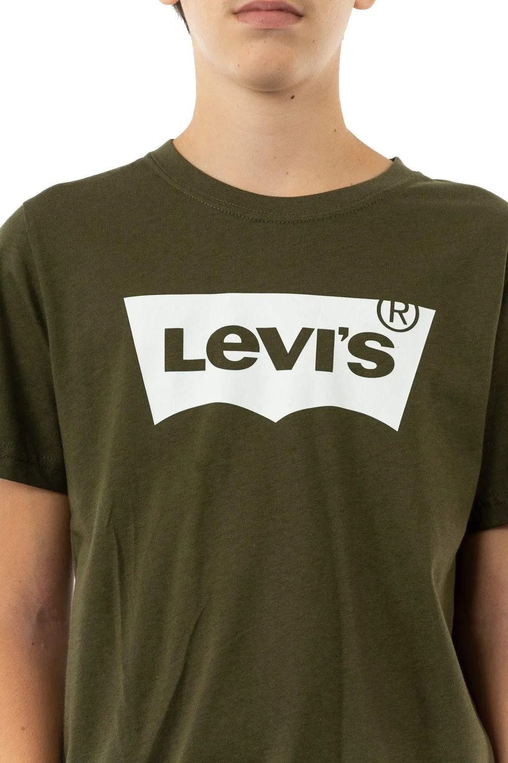 Levi's Kids Batwing Tee T-shirt - Olive Night - 3 anni - immagine 3