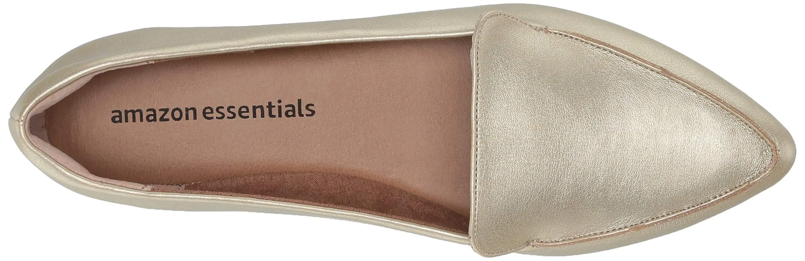 Amazon Essentials Mocassini Bassi da Donna, Oro, 37.5 EU Larga - immagine 5
