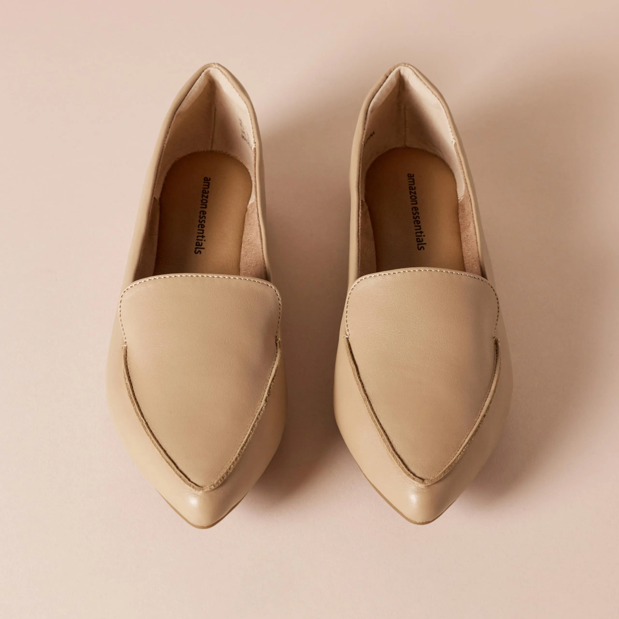 Amazon Essentials Mocassini Bassi da Donna, Beige, 41.5 EU Larga - immagine 4