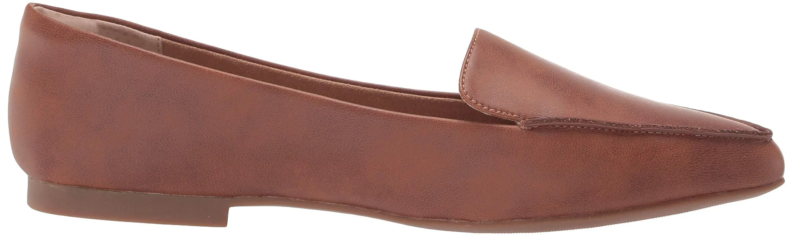 Amazon Essentials Mocassini Bassi da Donna, Castagna Finta Pelle, 43 EU Larga - immagine 6