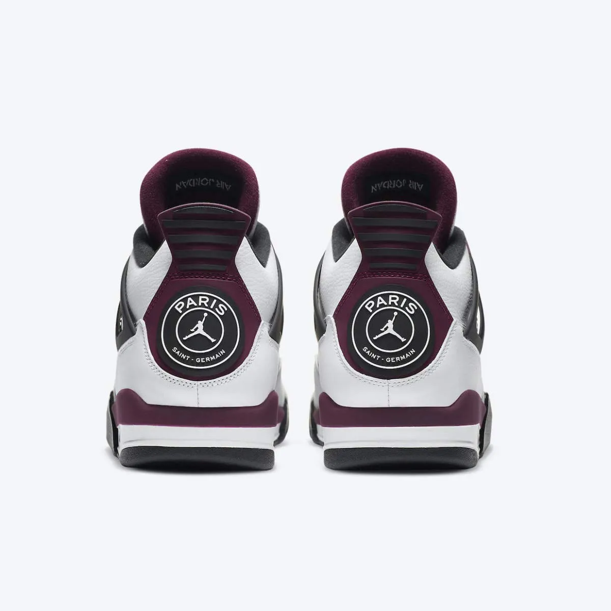 Nike Air Jordan 4 Retro PSG Paris Saint-Germain CZ5624-100 Bianco/Grigio Neutro-Nero-Borde, 42 EU - immagine 5