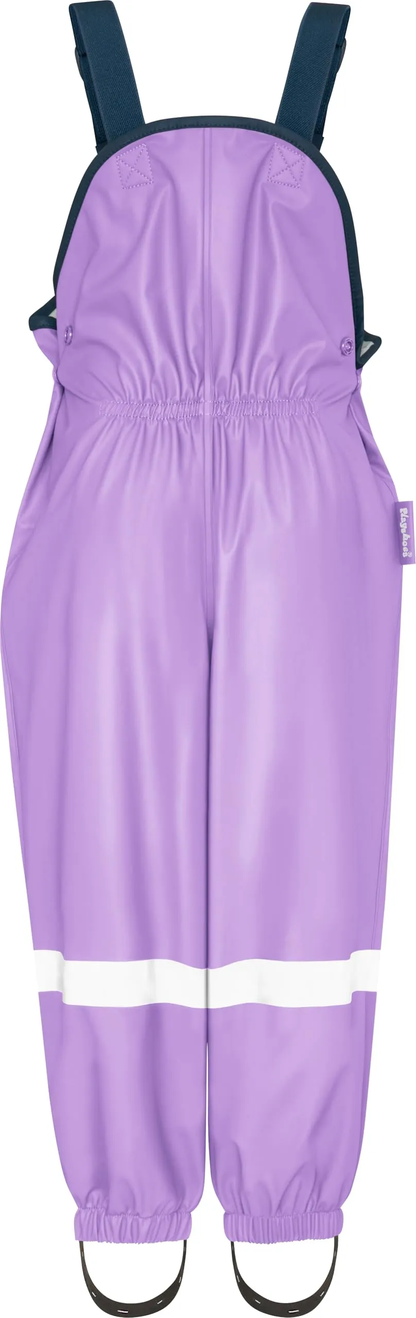 Playshoes Pantaloni Fango Salopette Antipioggia Unisex Bambini e Ragazzi, Lilla, 116 - immagine 3