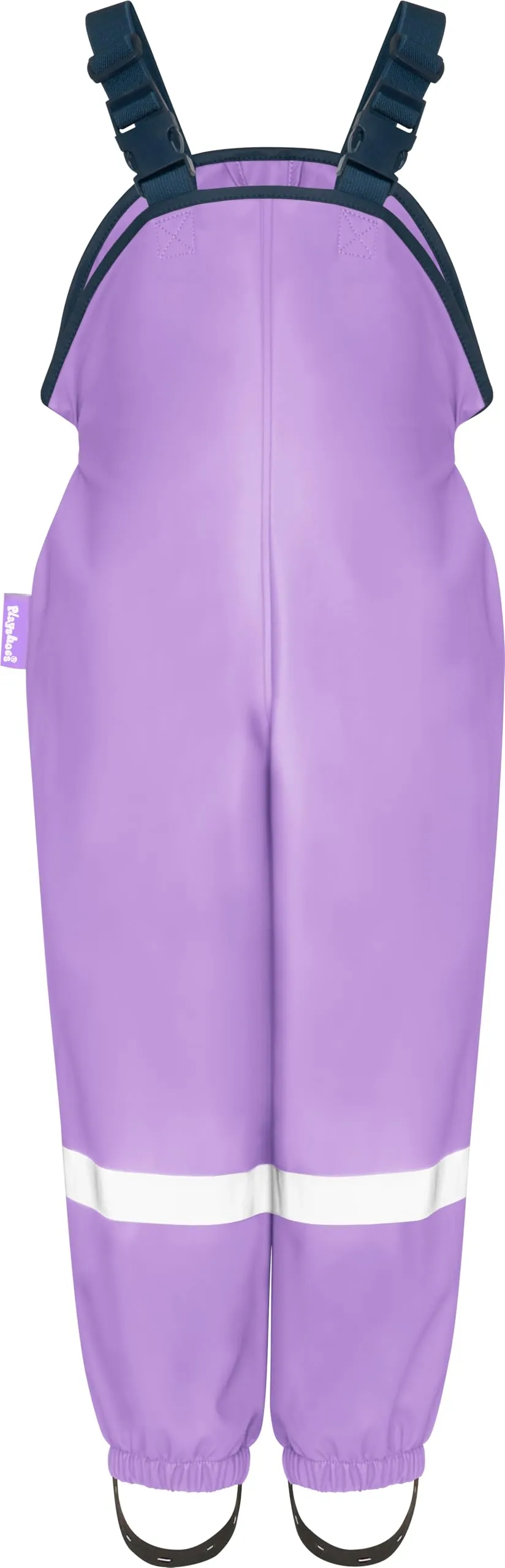 Playshoes Pantaloni Fango Salopette Antipioggia Unisex Bambini e Ragazzi, Lilla, 140 - immagine 1