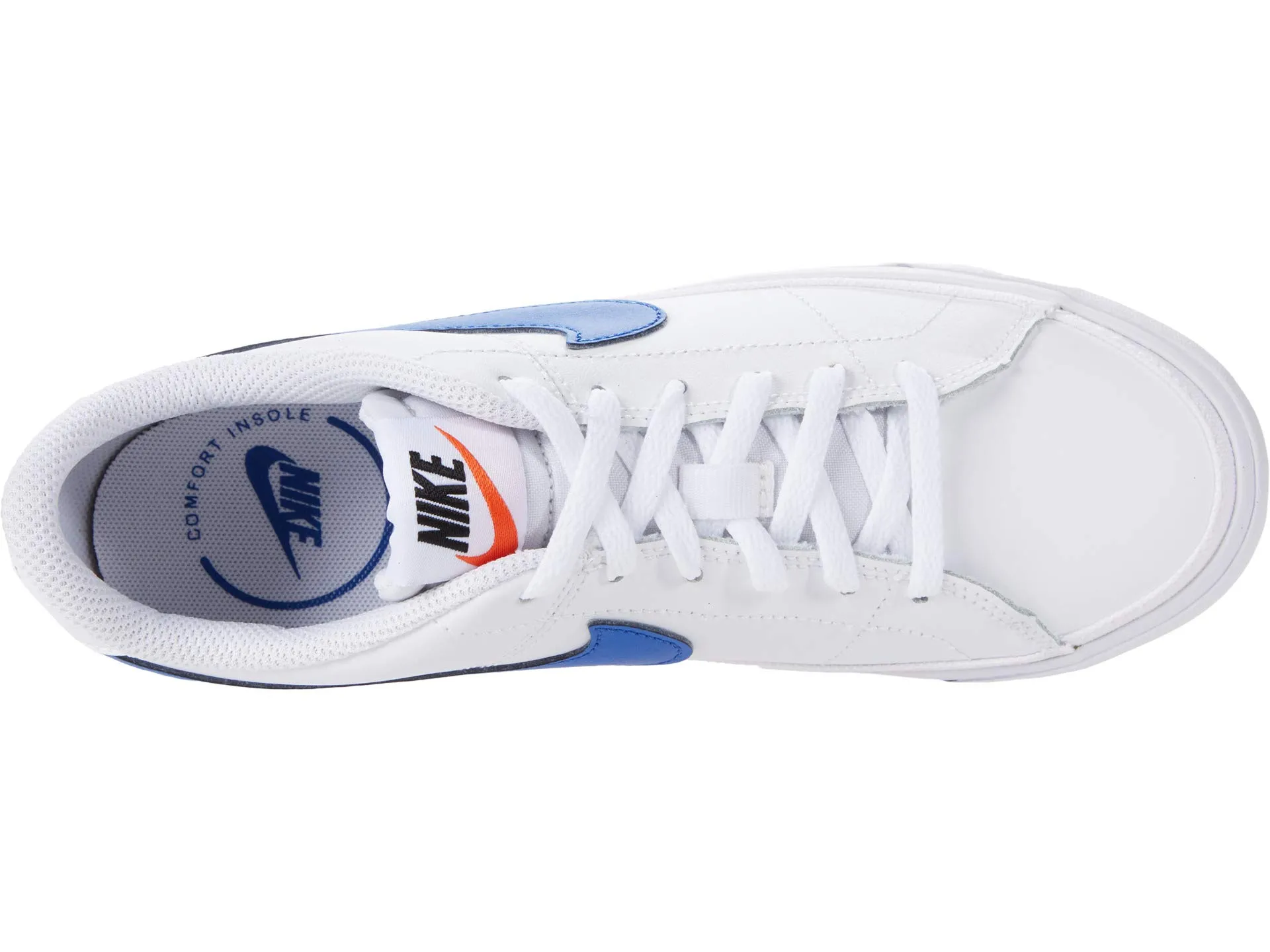 Nike Court Legacy Sneaker Bambini E Ragazzi - White Game Royal Black - 40 EU - immagine 3