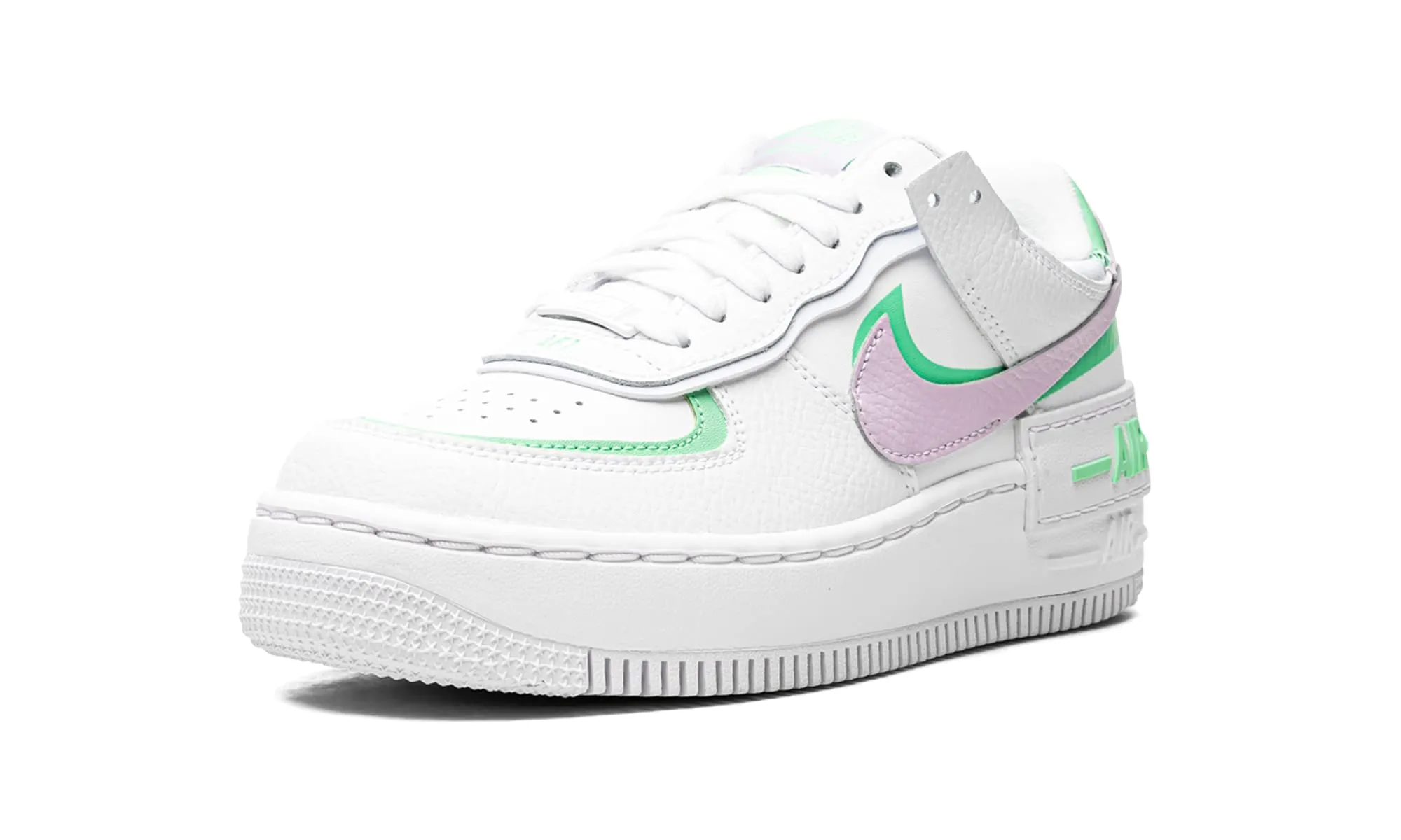 Nike Air Force 1 Shadow CU8591-103 Bianco Viola Calcio - immagine 4
