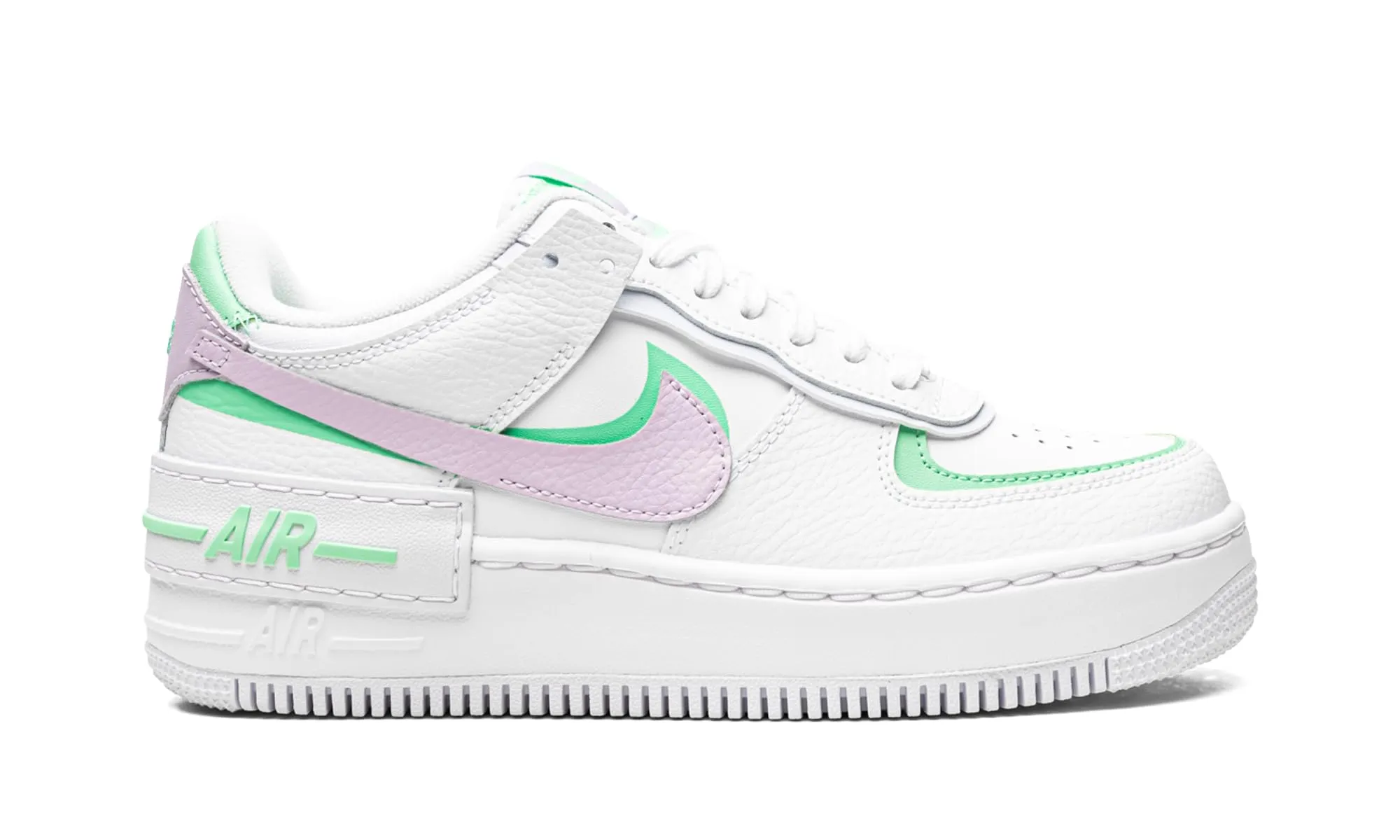 Nike Air Force 1 Shadow CU8591-103 Bianco Viola Calcio - immagine 6