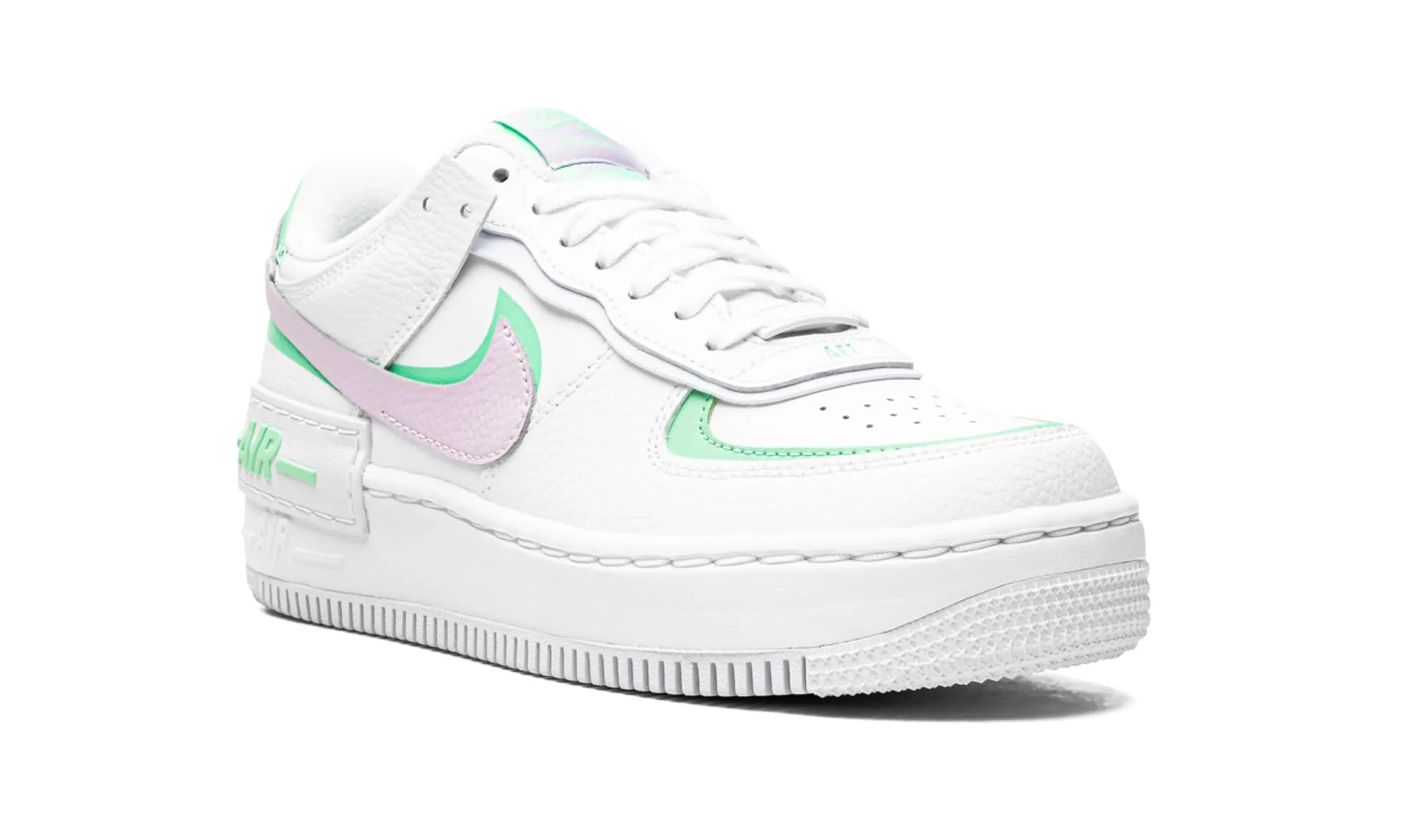 Nike Air Force 1 Shadow CU8591-103 Bianco Viola Calcio - immagine 7