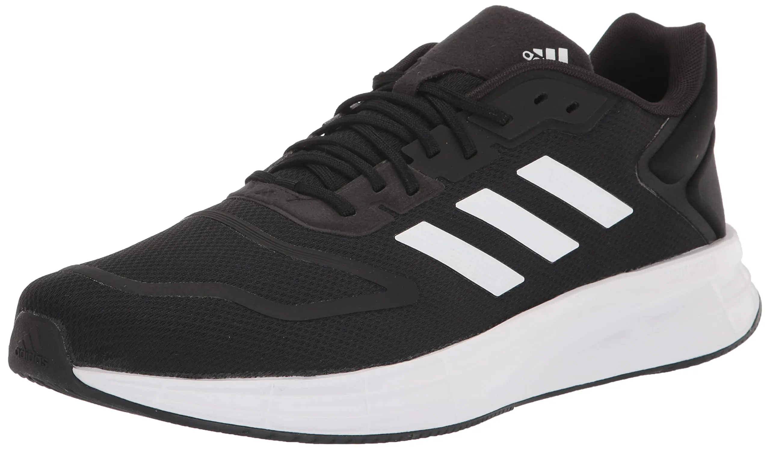 Adidas Men's Duramo SL 2.0 Running Shoe, Black/White/Black, 9.5 - immagine 1
