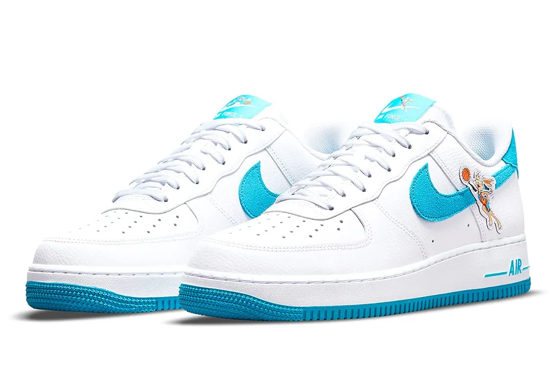 Nike x Space Jam Air Force 1 Low - DJ7998-100 - White Blue - immagine 2