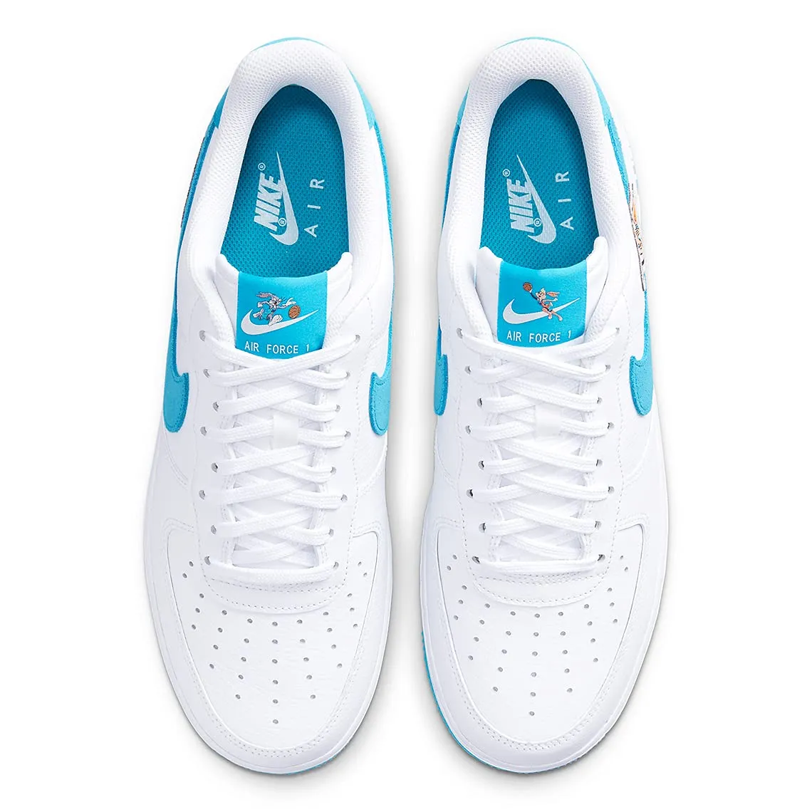 Nike x Space Jam Air Force 1 Low - DJ7998-100 - White Blue - immagine 3