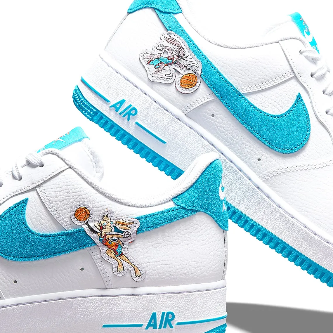 Nike x Space Jam Air Force 1 Low - DJ7998-100 - White Blue - immagine 6