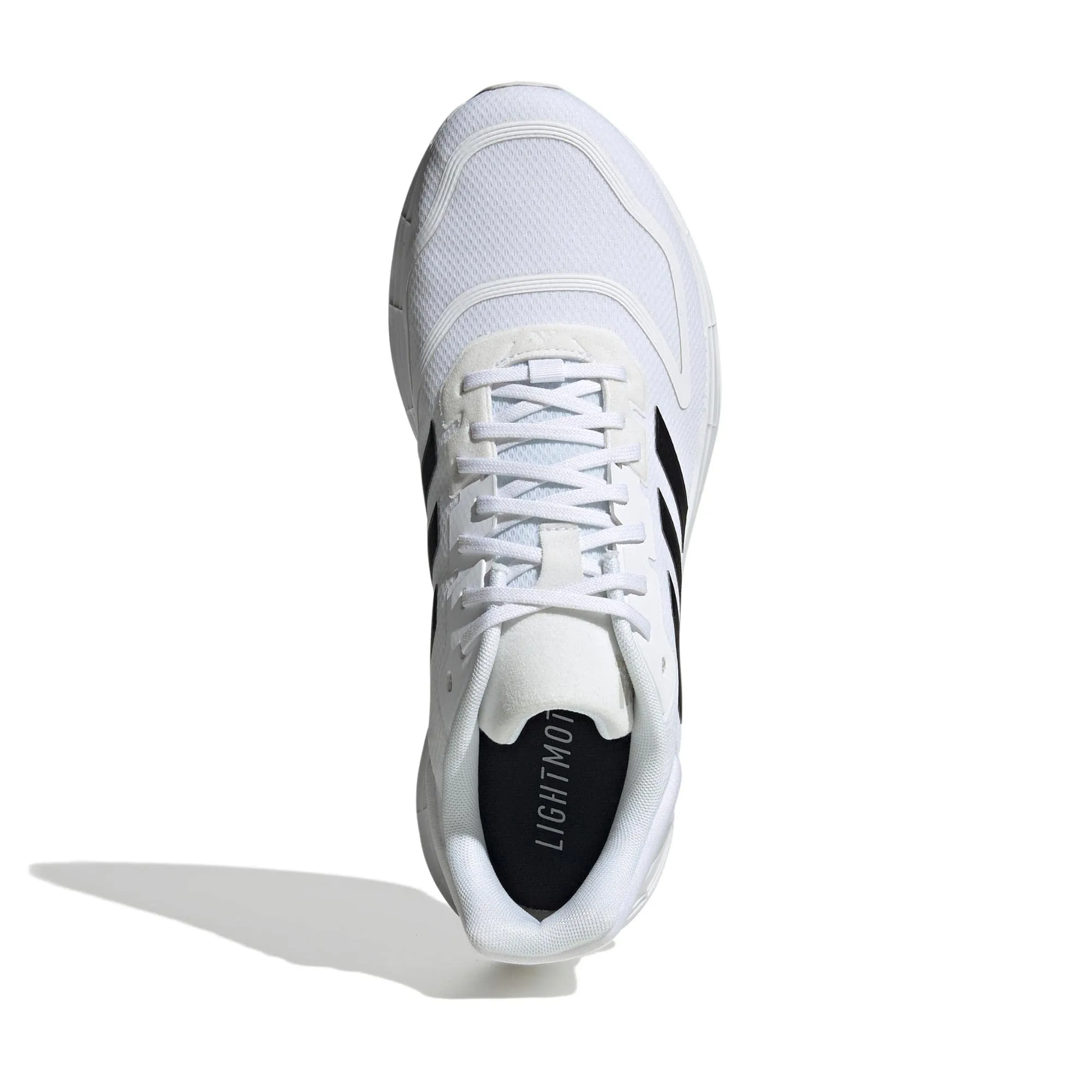 adidas Duramo 10 Sneakers Uomo - Cloud White Core Black Dash Grey - 39 1/3 EU - immagine 2