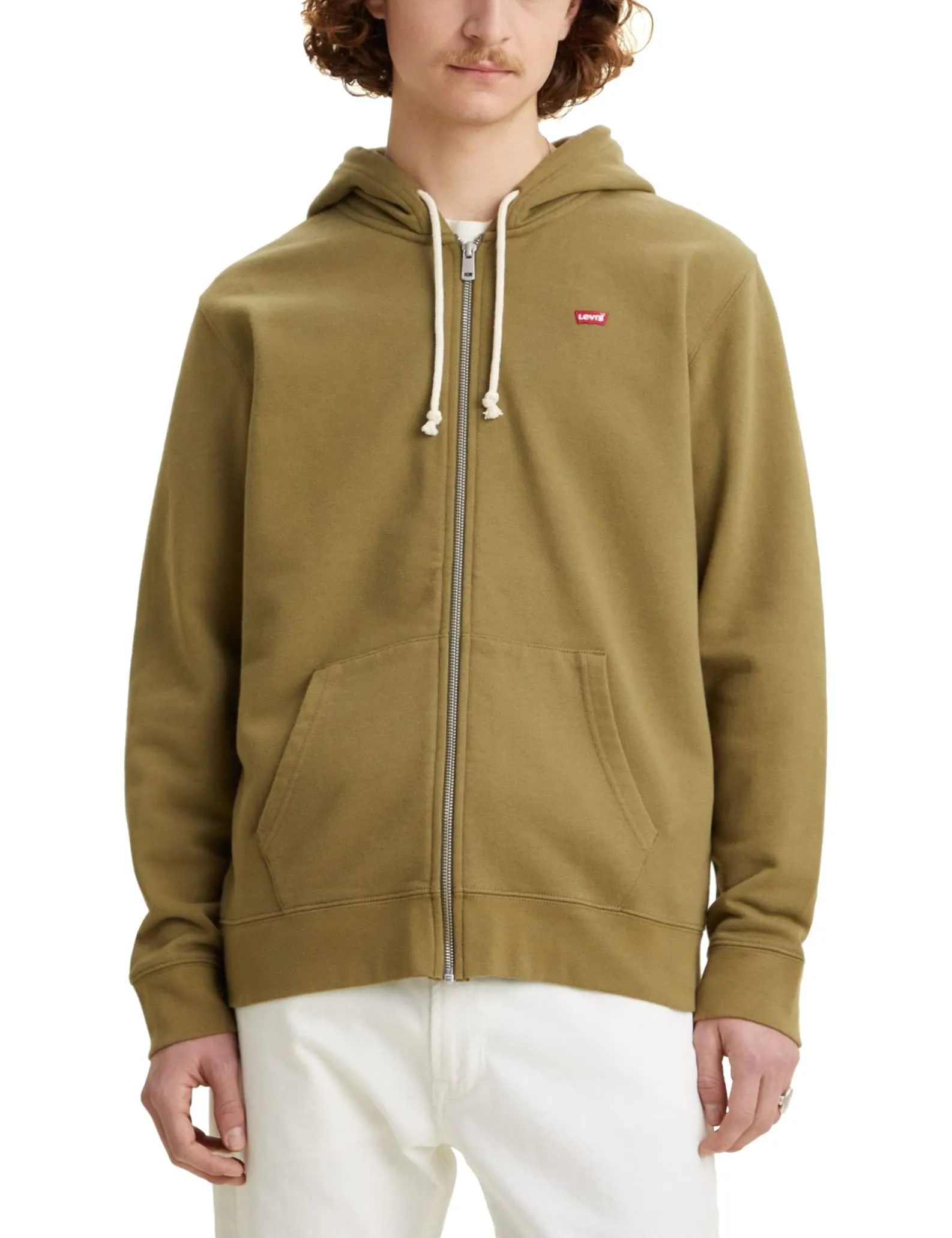 Levi's New Original Zip Up Hoodie - Martini Olive, S - immagine 1