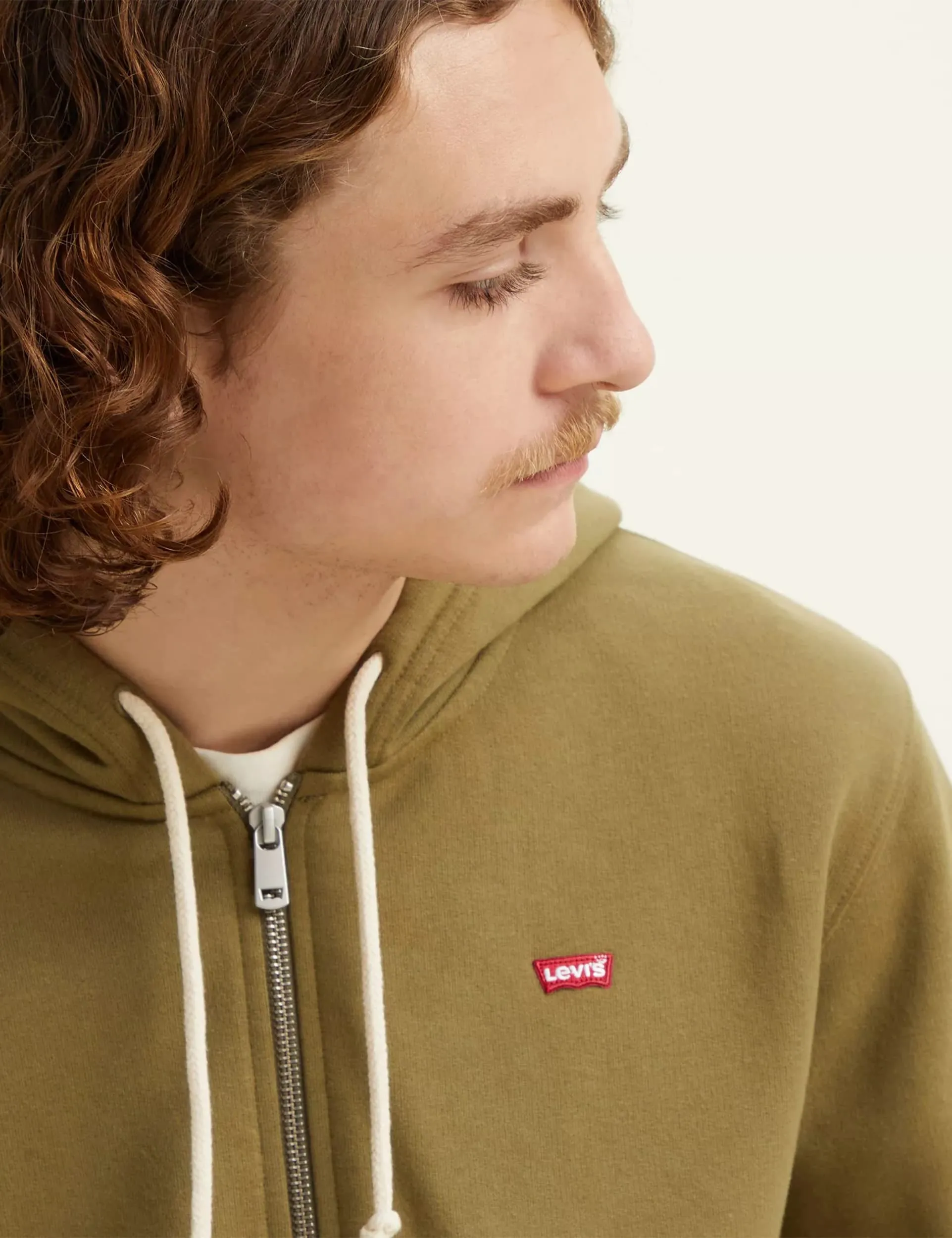 Levi's New Original Zip Up Hoodie - Martini Olive, S - immagine 3