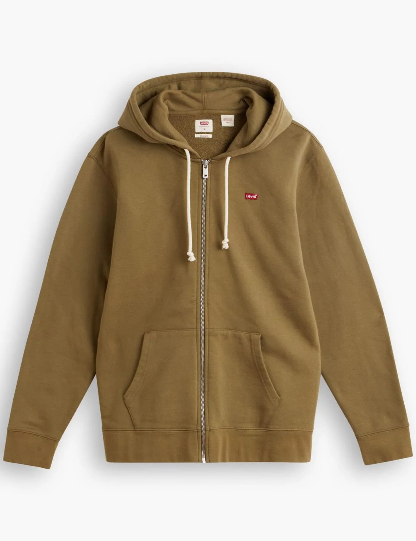 Levi's New Original Zip Up Hoodie - Martini Olive, S - immagine 4
