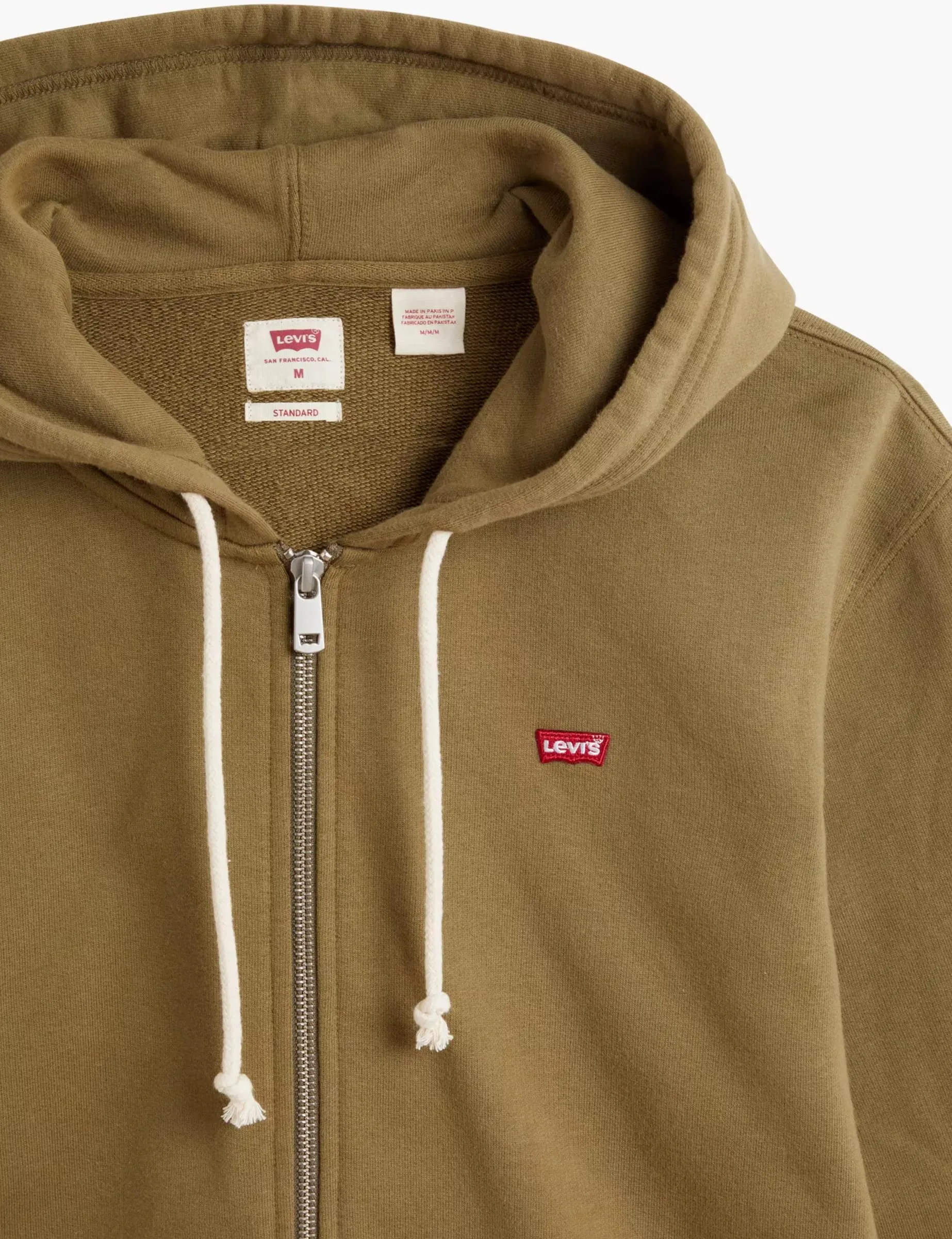 Levi's New Original Zip Up Hoodie - Martini Olive, S - immagine 6
